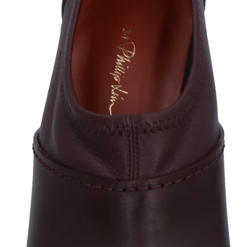 3.1 Phillip Lim Kyoto Ankle Boot NIB! Purple MALBEC - Picture 4 of 8